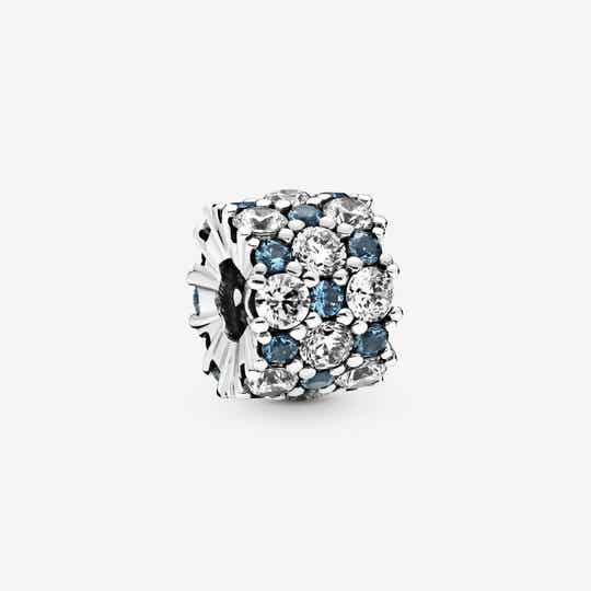Pandora Charm Blue & Clear Sparkle 798487C02