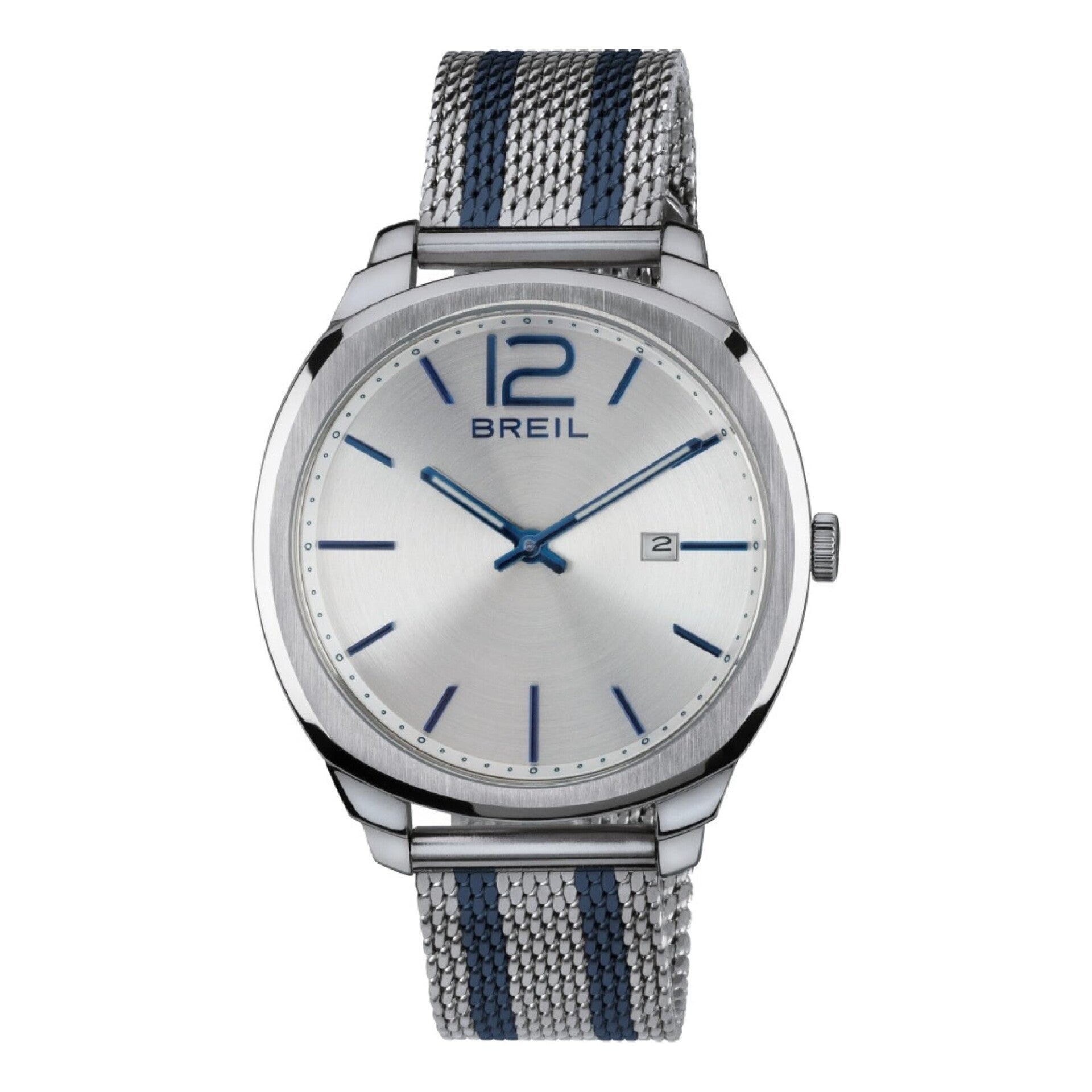 Breil Heren Horloge Clubs Blue Mesh TW1728