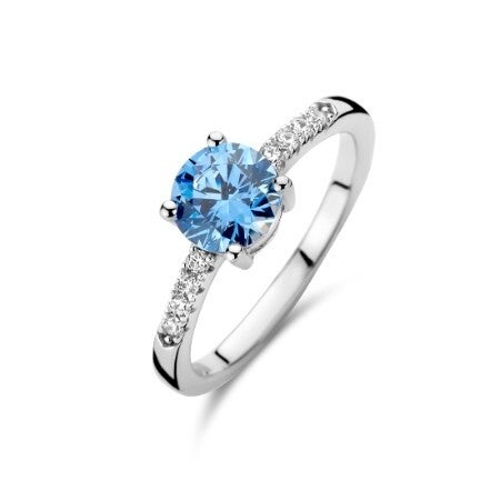 Rosa Di Luca Zilver Ring Zirkonia 629.690