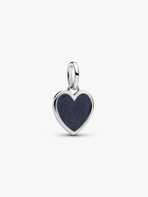 Pandora Dangle Blauw Hart 735088C01