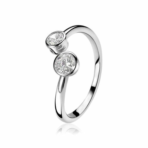 ZINZI Ring Zilver Zirconia ZIR1489