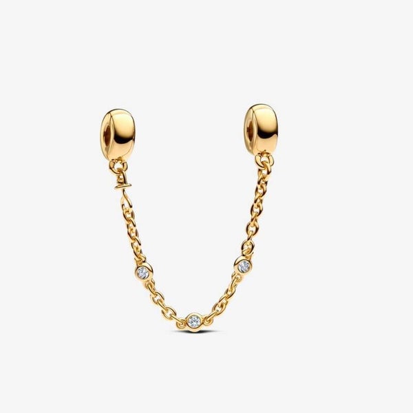 Pandora Safety Chains 14K Gold-plated 763515C01-05