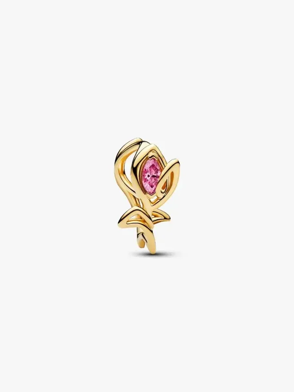 Pandora Charm 14K Verguld Tulp Opengewerkt 764555C01