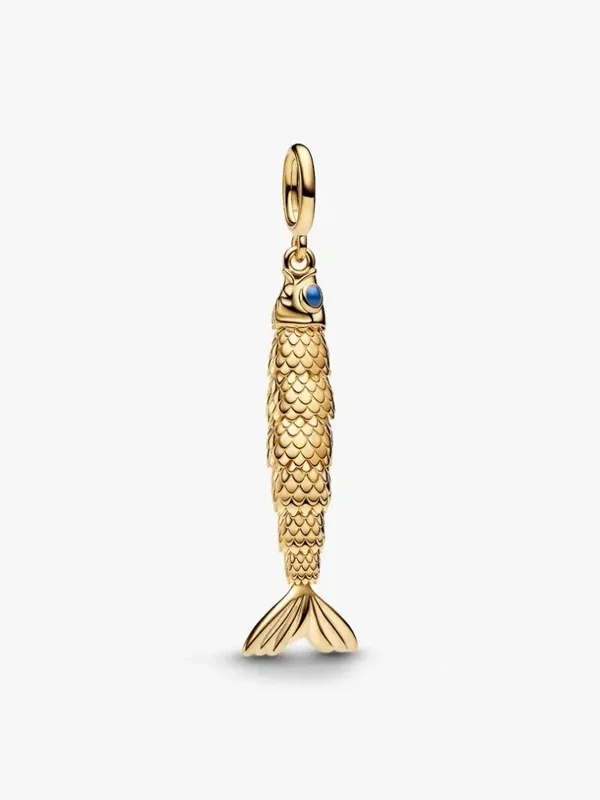 Pandora Dangle 14K Gold-Plated Scharnierende Vis 764686C01