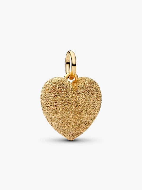 Pandora Dangle Textured Heart 765073C00