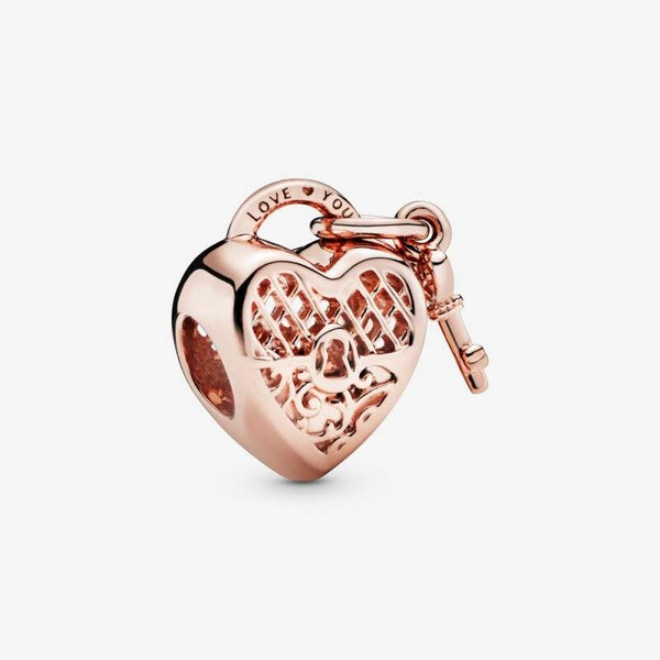 Pandora Charm Love You Heart Padlock 787655