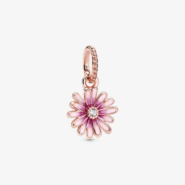 Pandora Dangles Pink Daisy Flower 788771C01