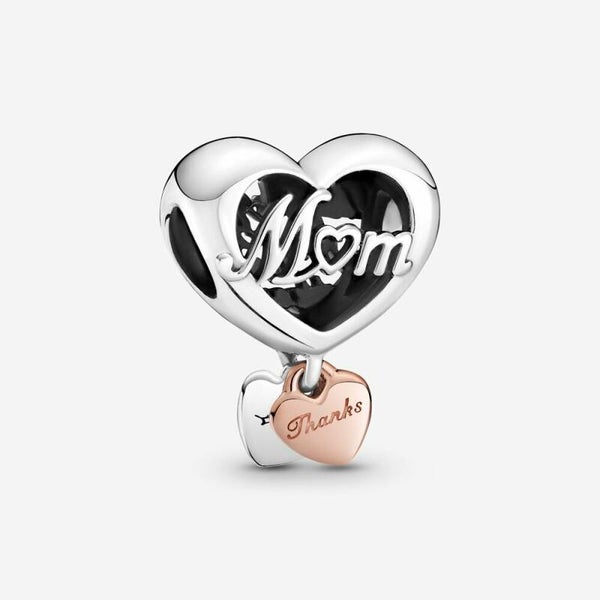 Pandora Charm Thank You Mum Heart 789372C00