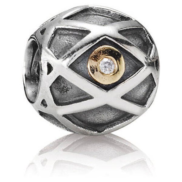 Pandora Sale Charm Web Design met Diamant 790164D