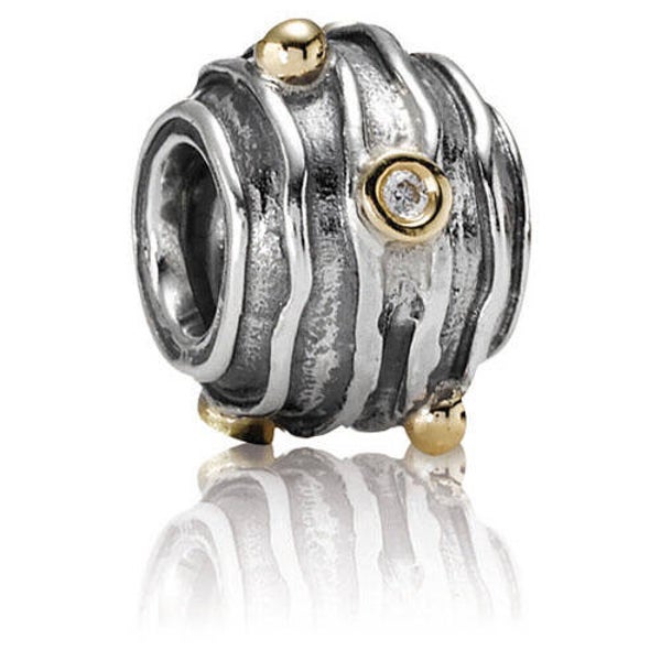 Pandora Sale Charm Waves met Diamant 790209D