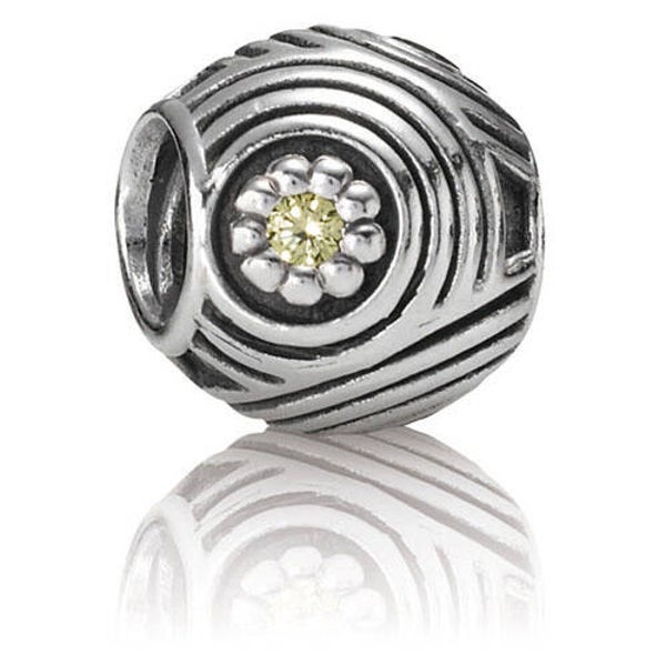 Pandora Sale Charm Gele Zirkonia 790432YCZ