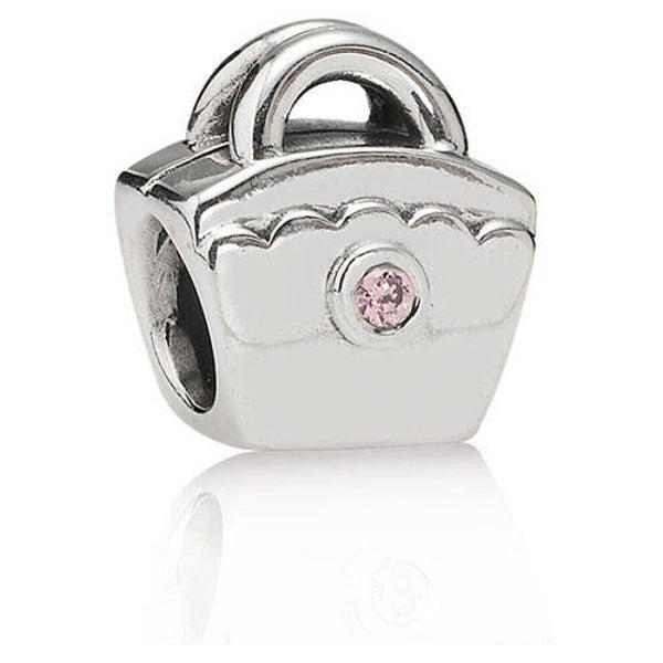 Pandora Sale Charm Tas met Roze Zirkonia 790473PCZ