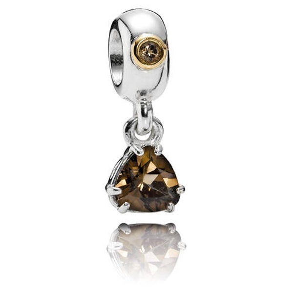 Pandora Sale Dangle Bruine Zirkonia 790584SQ