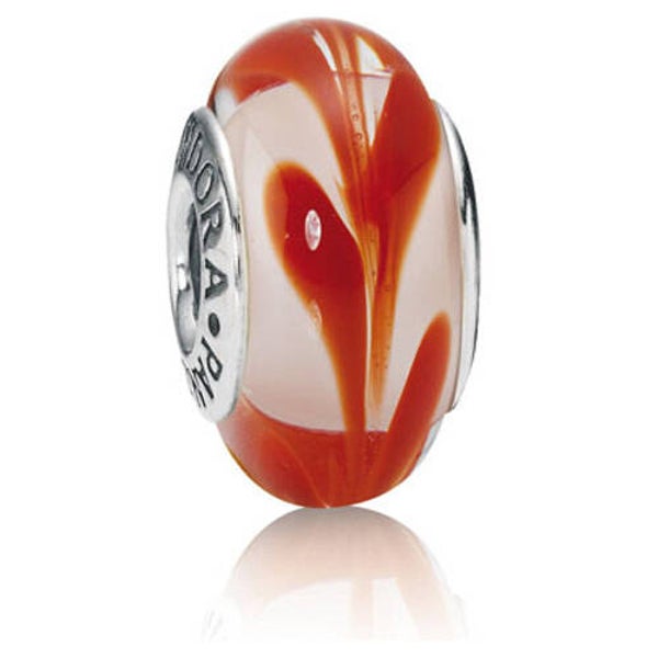Pandora Sale Charm Murano Rode Harten 790669
