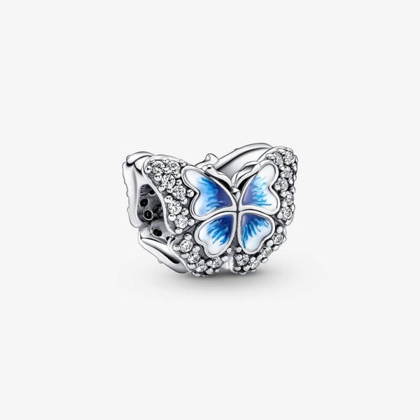 Pandora Charm Blauwe Vlinder Sprankelende 790761C01