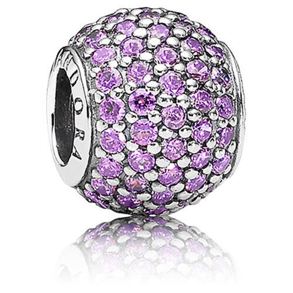 Pandora Sale Charm Violet Pave 791051CFP
