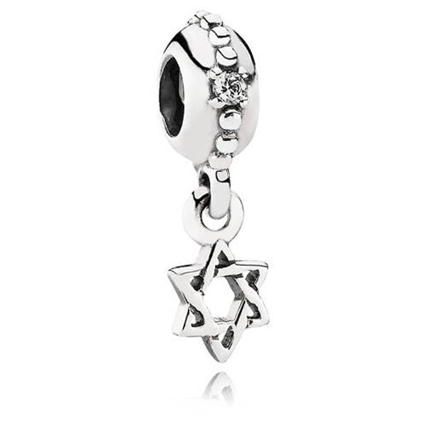 Pandora Sale Dangle Davids Ster 791167CZ