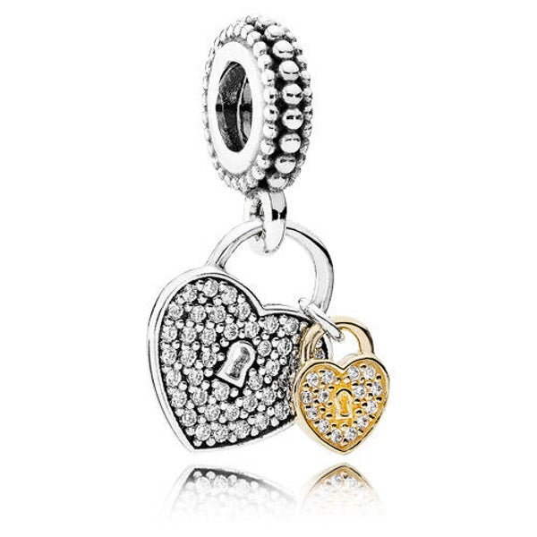 Pandora Sale Dangle Hearts Zirkonia 791807CZ