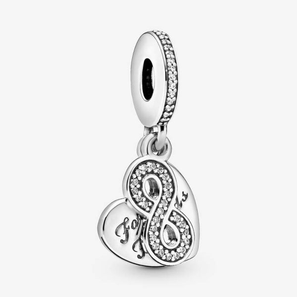 Pandora Dangles Forever Friends Heart 791948CZ