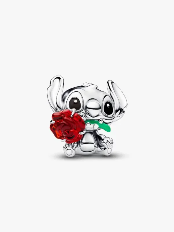 Pandora Charm Disney Stitch Valentijn Roos 794378C01