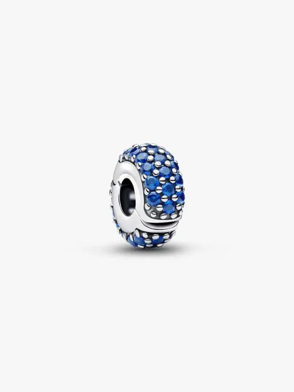 Pandora Clip Zilver Koningsblauwe Steen 794700C01