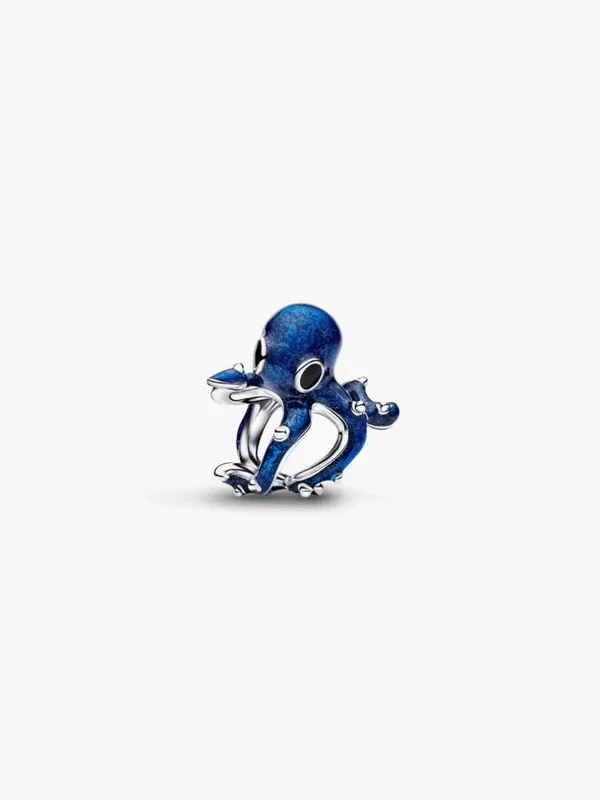 Pandora Charm Zilver Blauwe Inktvis 794706C01