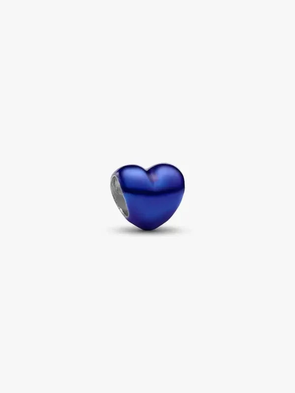 Pandora Charm Mini blauw hartje 794785C02