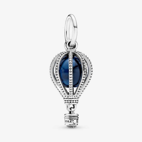 Pandora Dangles Blauwe Luchtballon Reis 798064NMB