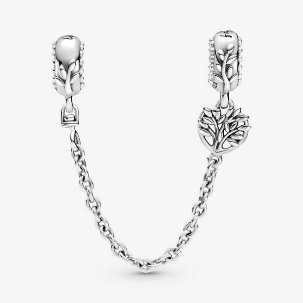 Pandora Safety Chain Heart Family Tree 799293C00