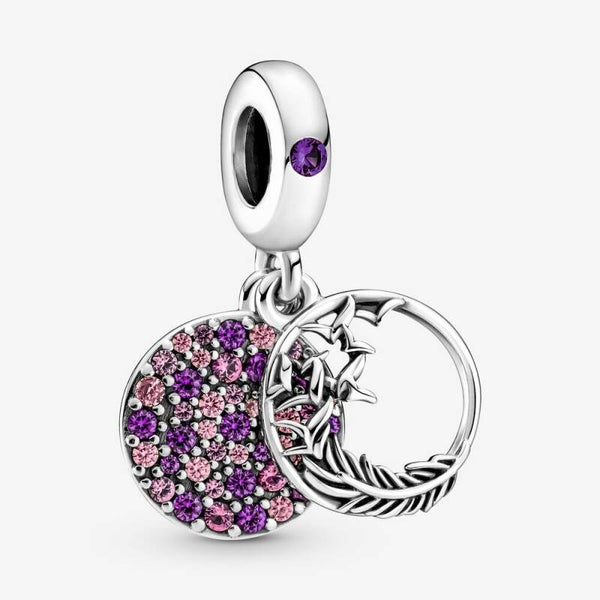 Pandora Dangles Feather Pavé 799561C01