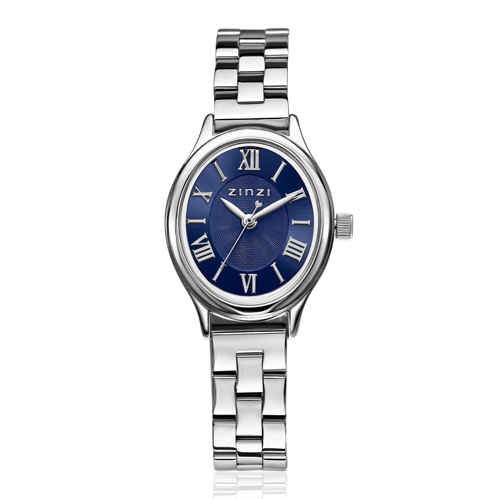 Zinzi Horloge Belle Ovale 26mm Blauw ZIW2955