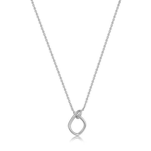 Ania Haie Collier Silver Knot Pendant AH N029-02H