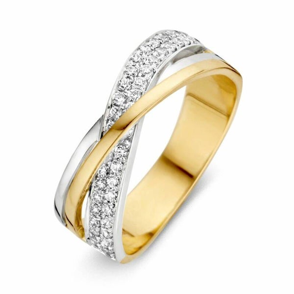 Excellent Ring Bicolor Zirkonia RH425876