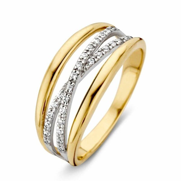 Excellent Ring Bicolor Zirkonia RF425860