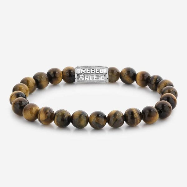 Rebel & Rose Armband Tiger Lily 8mm RR-80042-S