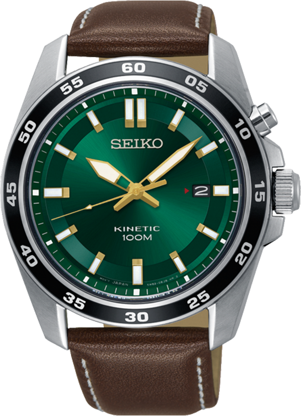 Seiko Heren Kinetic Groen SKA791P1