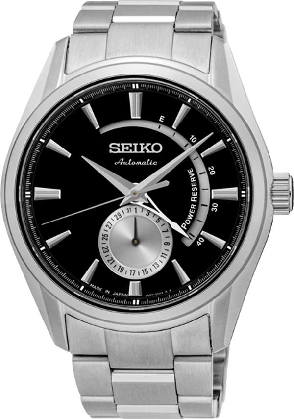 Seiko Heren Automaat Zwart SSA305J1