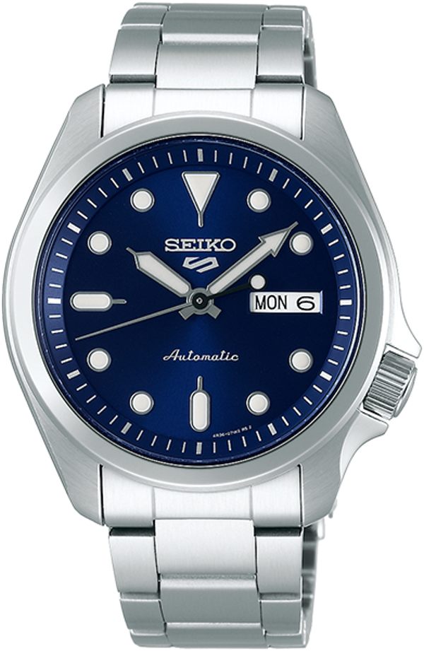 Seiko Heren 5 Sports Blauw SRPE53K1