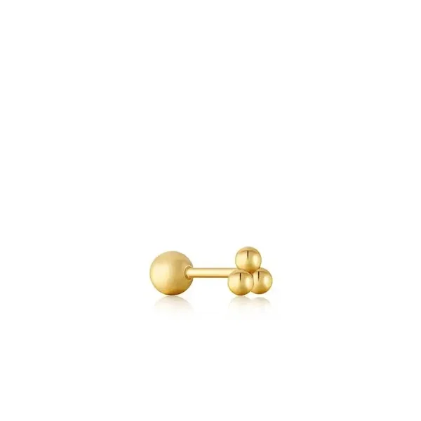 Ania Haie Gold Triple Ball Piercing AH E035-03G