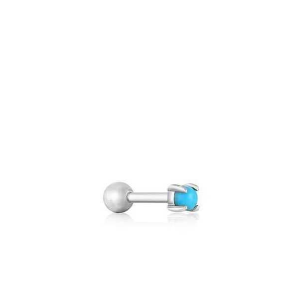 Ania Haie Piercing Silver Turquoise Barbel AH E035-13H
