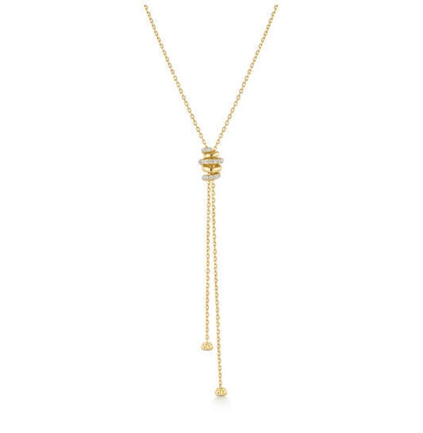 Ania Haie Collier 14K Verguld Twisted Rope AH N072-07G