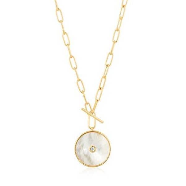 Ania Haie Collier Mother of Pearl T-Bar AH N022-04G