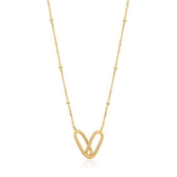 Ania Haie Collier Beaded Chain Link AH N021-01G