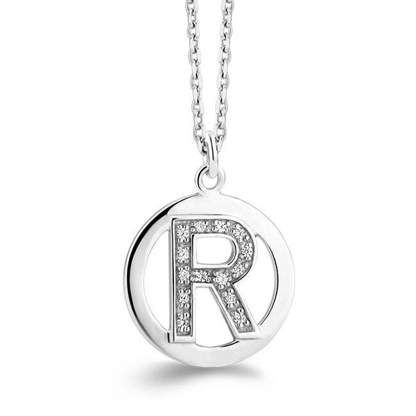 Rosa Di Luca Zilver Hanger Zirkonia 620.R