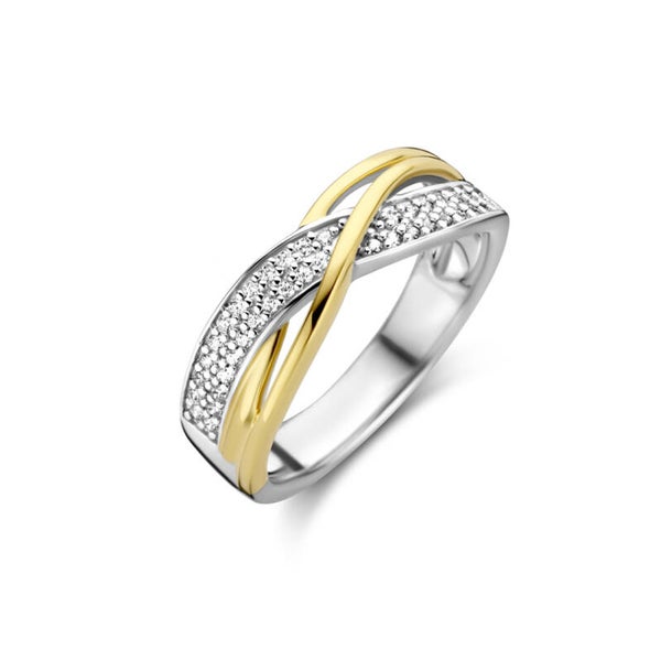 Rosa Di Luca Zilver Ring Zirkonia 629.670