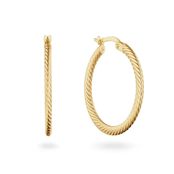 Jackie Creolen Africa Big Five Hoops - 14K Goud JKE.26.662