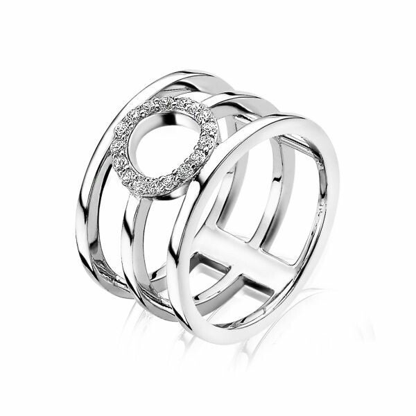 ZINZI Ring Zilver Multi-look ZIR1359