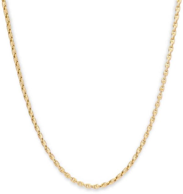 Monzario | 872-C-GEEL | 14 Karaat geelgouden collier