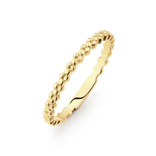 Jackie Ring 14K Goud Caviar JKR25.526