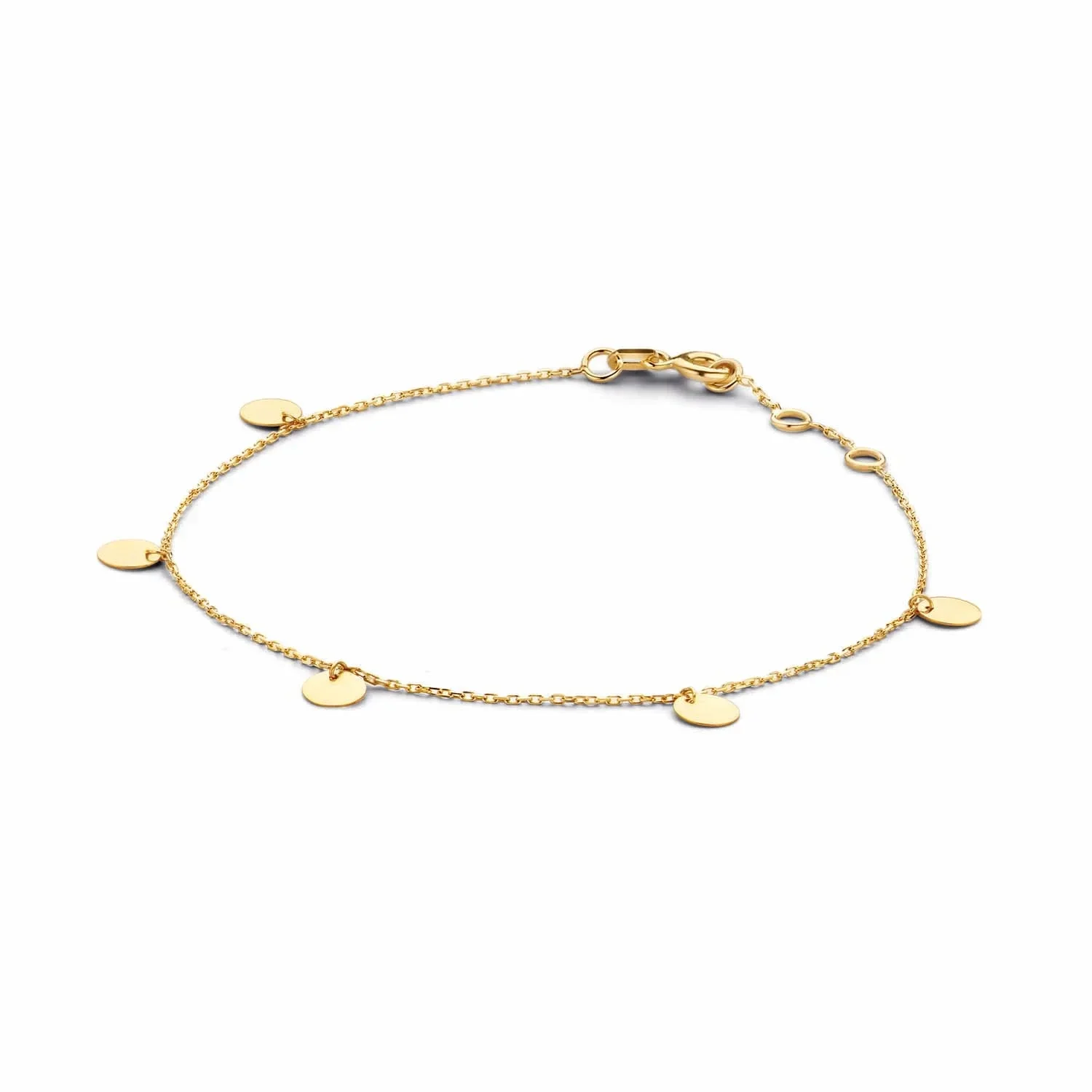 Jackie Armband 14K Goud Discs JKB20.045
